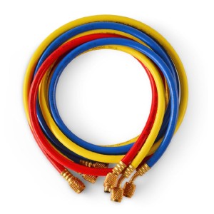 Шланги заправочные для фреона R134 R404a R407c (90 см, 3 шт), DS 36600
