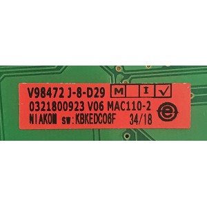 Модуль электронный МАС110-2 стиральной машины Атлант 908092001584