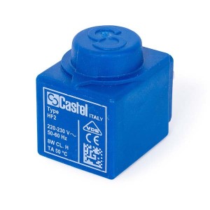 Катушка Castel HF2 9300/RA6 (230VAC, 8W, DIN-разъем)