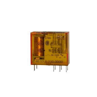 Реле силовое эл.механ. 40.52.8.230.0000 (2СО, 2x8A, 230V AC) Finder