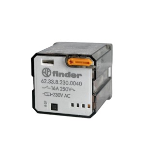 Реле силовое эл.механ. 62.33.8.230.0040 (3CO, 16A, 230V AC) Finder