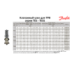 Клапанный узел (дюза) Danfoss №01 (067B2789) к ТРВ TE 5