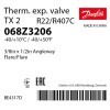 ТРВ Danfoss TX 2 068Z3206 (R22/R407c, 3/8 х 1/2 резьба, -40/+10°C)