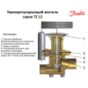 ТРВ элемент Danfoss TEZ 12 067B3367 (R407c, -40/+10°C, MOP 95/+15°C)