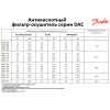 Фильтр антикислотный Danfoss DAS 164sVV (1/2 пайка), 023Z1009