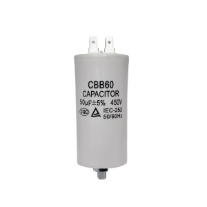 Конденсатор 50 мкФ 450VAC, CBB60 Конденсатор 50 мкФ 450VAC, CBB60