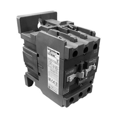 Контактор TVS LC1E40M5 (40A, 1НО + 1НС, 230V)