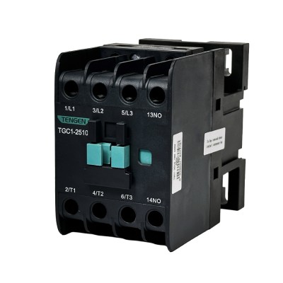 Контактор TGC1-2510M5, 25A, 3P, 1NO, Tengen