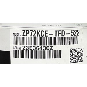 Компрессор спиральный Copeland ZP 72 KCE-TFD-522