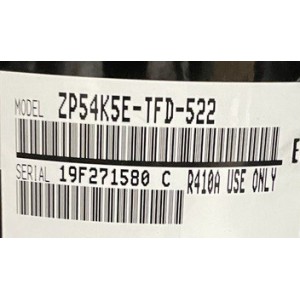 Компрессор спиральный Copeland ZP 54 K5E-TFD-522