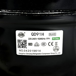 Компрессор Wansheng QD91H (R134a)