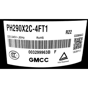 Компрессор GMCC PH290X2C-4FT1 (R22) для кондиционеров до 5,1 кВт