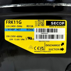 Компрессор FRК11G охладителей бутылок Secop