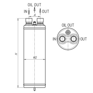 Маслоотделитель Frigopoint FP-OS-2,0-012