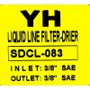 Фильтр жидкостный YH SDCL 083 (3/8 резьба), осушитель/антикислотный