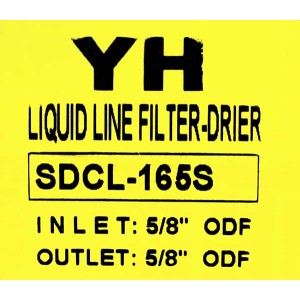 Фильтр жидкостный YH SDCL 165S (5/8 пайка), осушитель/антикислотный