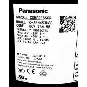 Компрессор спиральный Sanyo, Panasonic C-SBN353H8D Компрессор спиральный Sanyo, Panasonic C-SBN353H8D