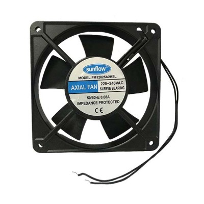 Вентилятор 120х120х25 мм 220V, Sunflow FM12025A2HSL