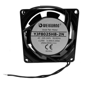 Вентилятор 80х80х25 мм 220V, Weiguang