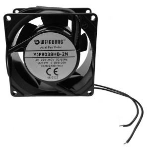 Вентилятор 80х80х38 мм 220V, Weiguang