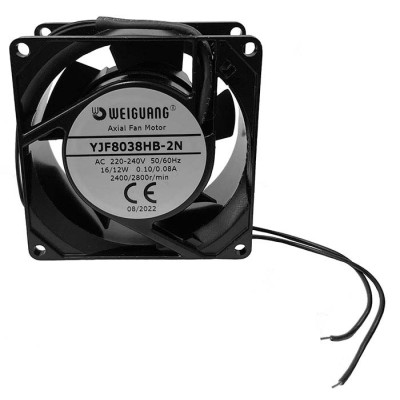 Вентилятор 80х80х38 мм 220V, Weiguang